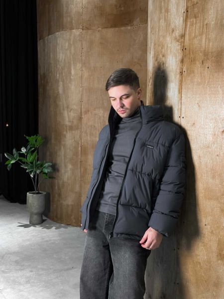 Чоловіча куртка графітова dp20 фото