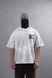 Чоловіча oversize футболка біла 29855 фото 1