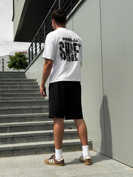 Чоловіча футболка oversize біла fi4c3 фото