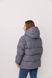 Жіноча oversize куртка графітова V25 фото 4