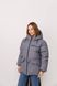 Жіноча oversize куртка графітова V25 фото 5